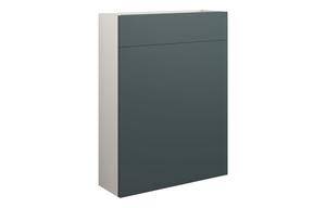 Clarence 600mm Slim WC Unit - Matt Green Camo (Grey Cab)